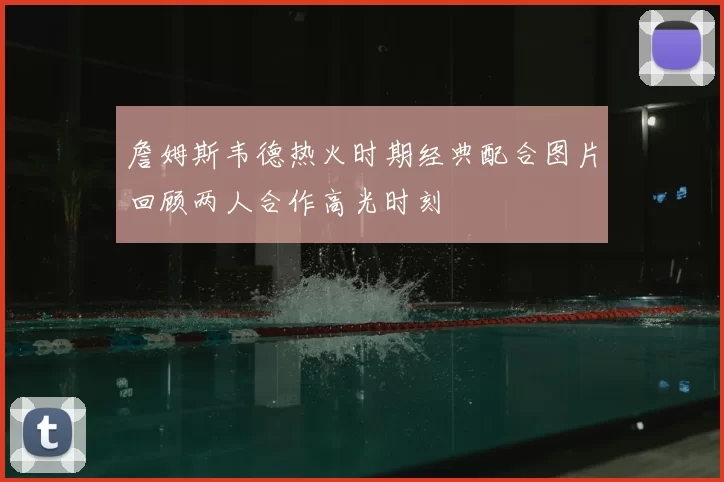 詹姆斯韦德热火时期经典配合图片回顾两人合作高光时刻