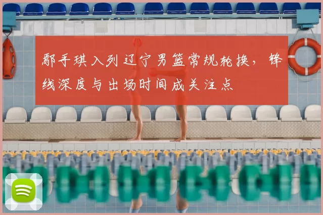 鄢手琪入列辽宁男篮常规轮换，锋线深度与出场时间成关注点